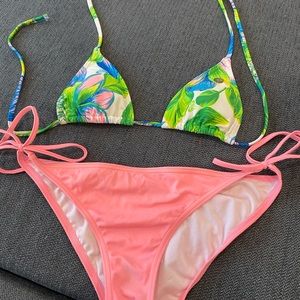 Roxy Bikini Set (XS top, medium Bottom adjustable)